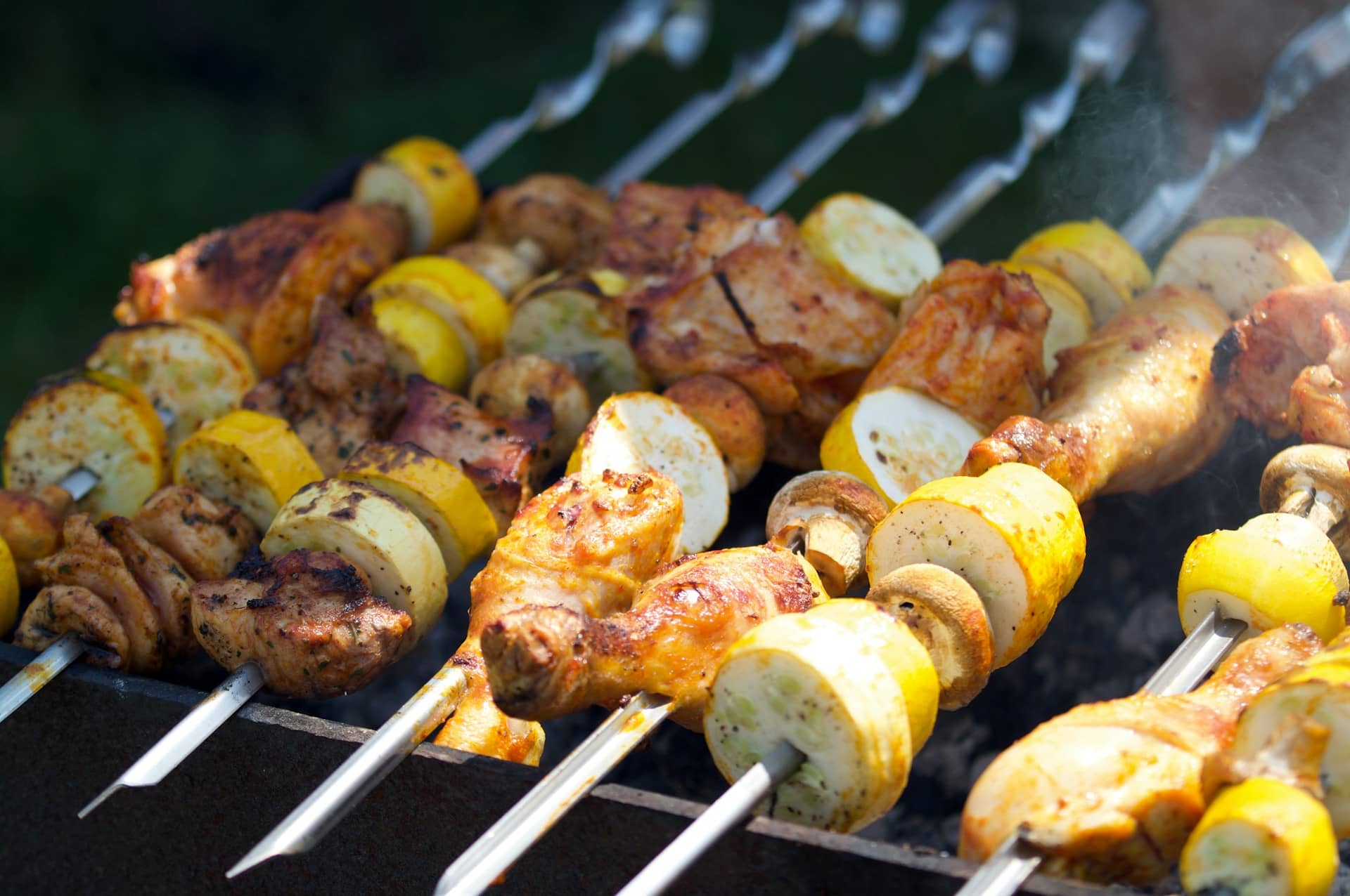 BBQ Chicken Skewers