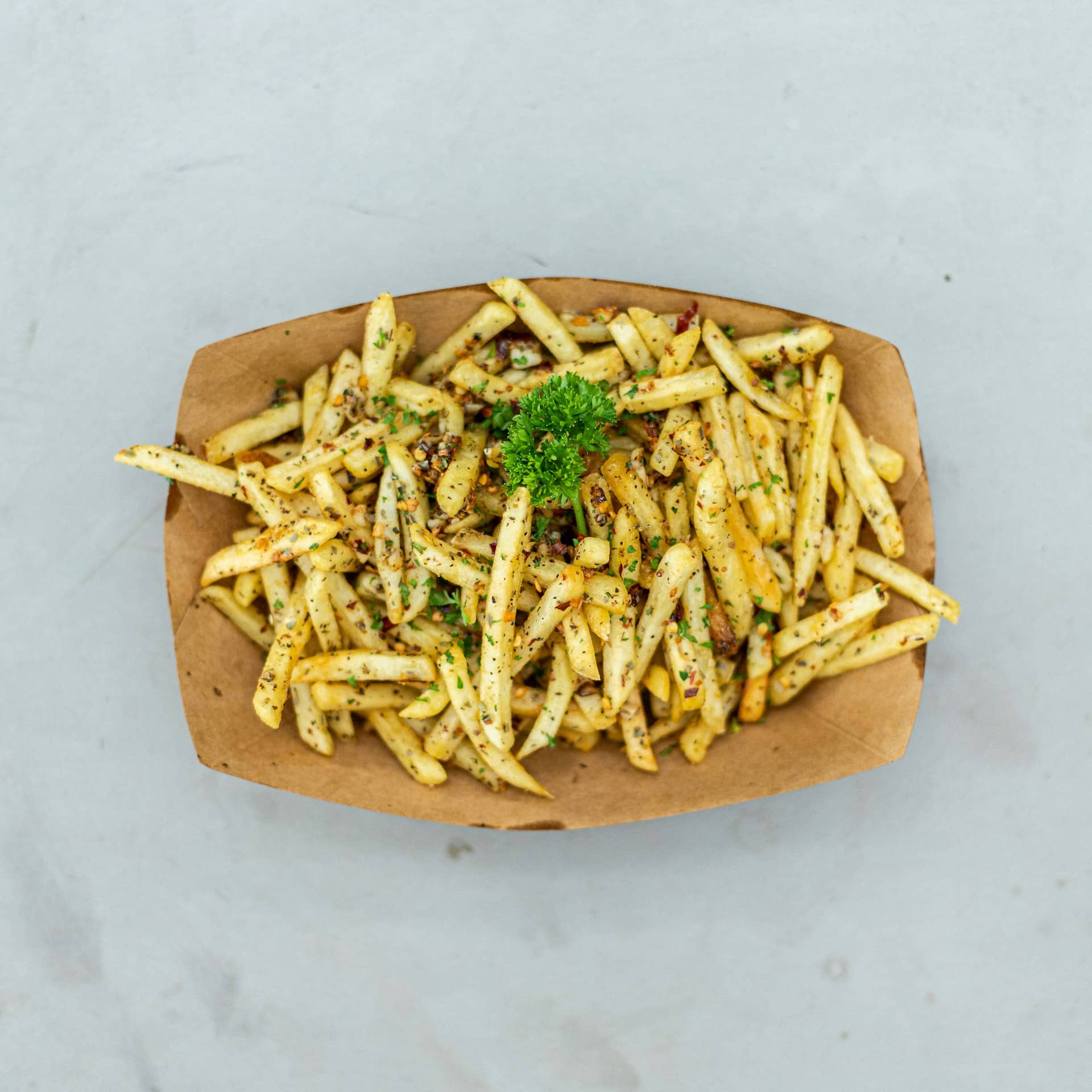 Chili Garlic Fries